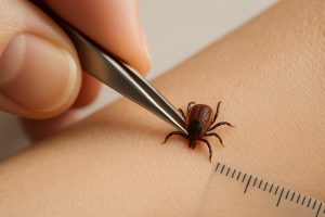 Bezpieczne usuwanie kleszczy