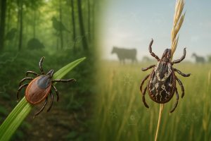 Kleszcze: aktywność i zakażenie krętkami Borrelia burgdorferi